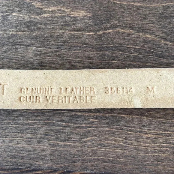 Nine West| Black Leather  Belt - Picture 4 of 6